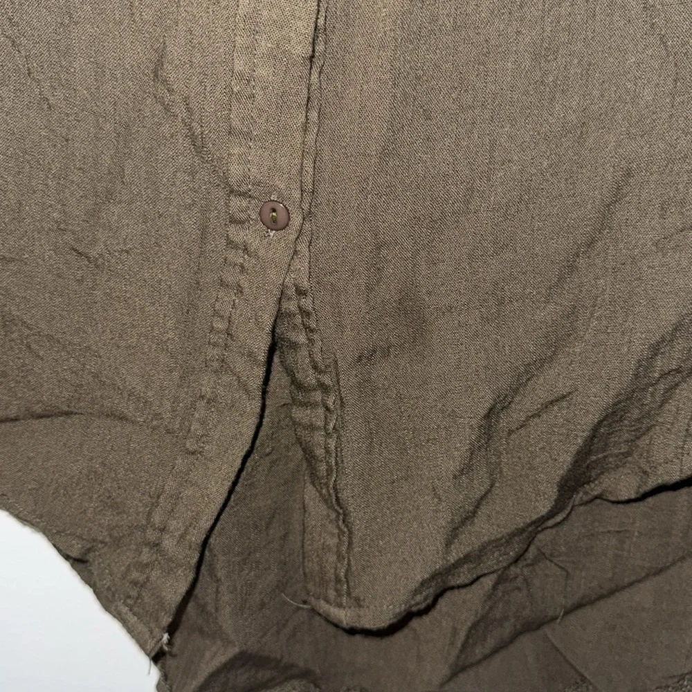 LF women’s olive green button up - Picture 4 of 7